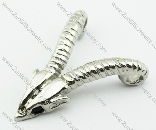 Stainless Steel Sheepshead Pendant -JP140094