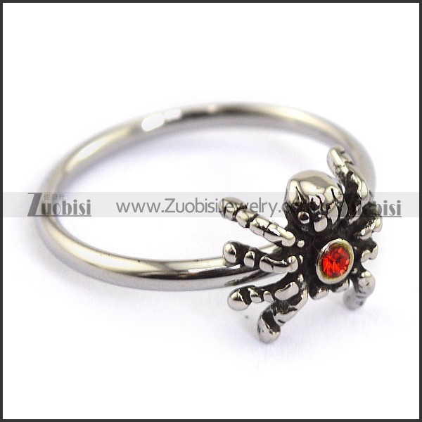 unique red spider ring designs for women r002072