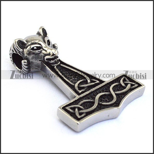 51MM Long Hammer Pendant p002963