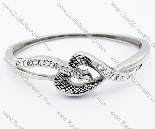 Snake Stainless Steel Bangle - JB200089