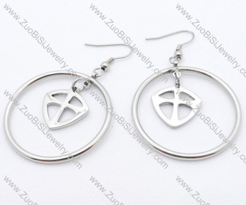 Shield Stainless Steel earring - JE050139