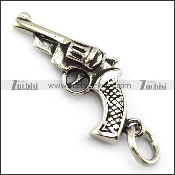 Cowboy Gun Pendant p004818