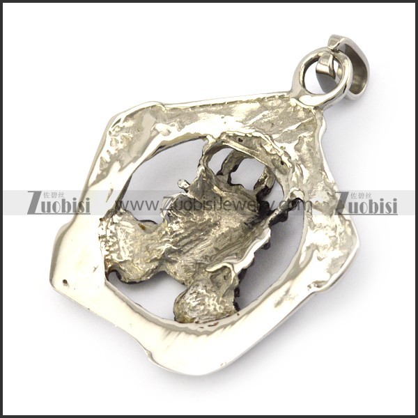 Ghost King Stainless Steel Pendant - p000129