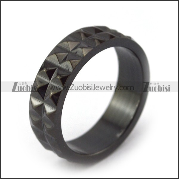 Black Couple Ring for Women r003961