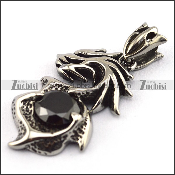 Stainless Steel Flying Dinosaur Pendant -p000814