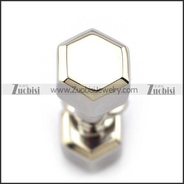 Silver Stainless Steel Dumbbell Pendant for Sport Lovers p004776