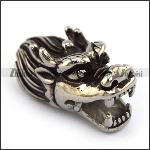 stainless steel China dragon head end cap a000054