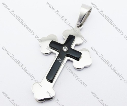Stainless Steel Cross pendant - JP380008