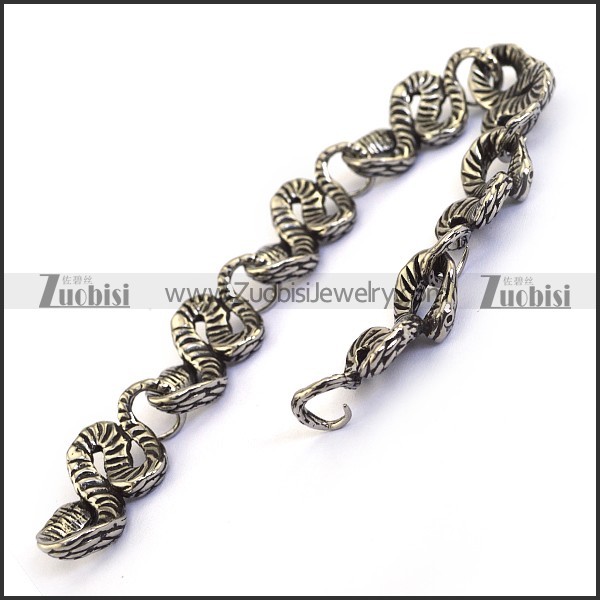 7 casting snakes bracelet b002824