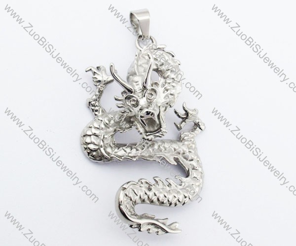 China Stainless Steel Dragon Pendant-JP330031