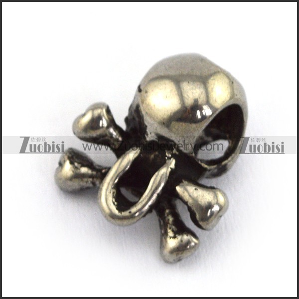 Crossbones Skull Charm a000142
