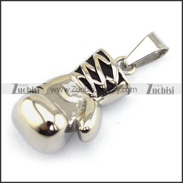 Stainless Steel Boxing Glove Pendants -p000334