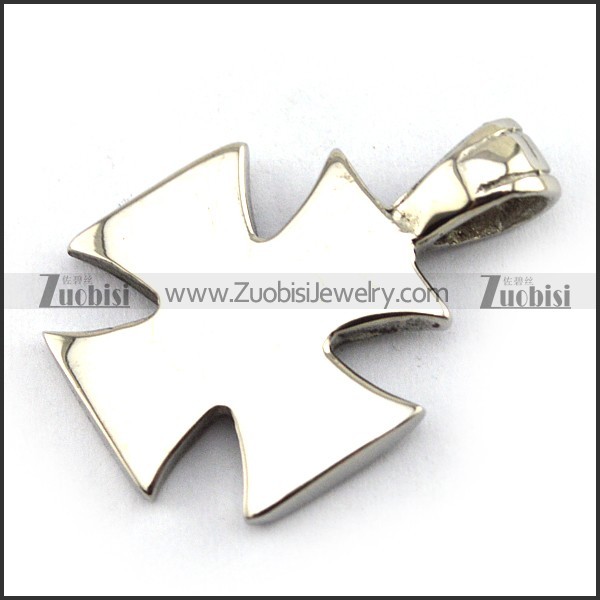 2.5CM Small Black Epoxy Cross Pendant with Solid Buckle p004018