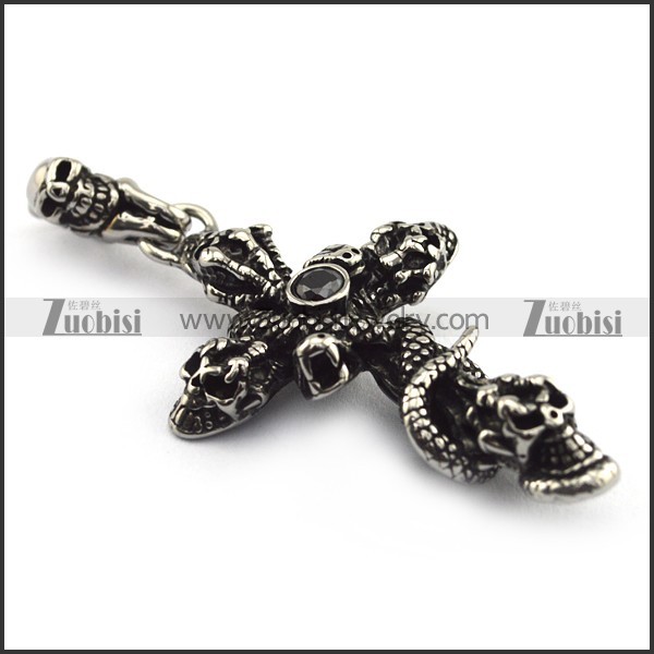 Stainless Steel Cross Pendant -p000759