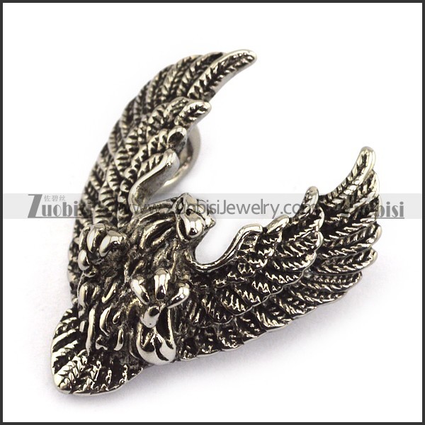 Stainless Steel Hawk Pendant-JP330045