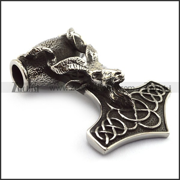 Goat Hammer Pendant p003752