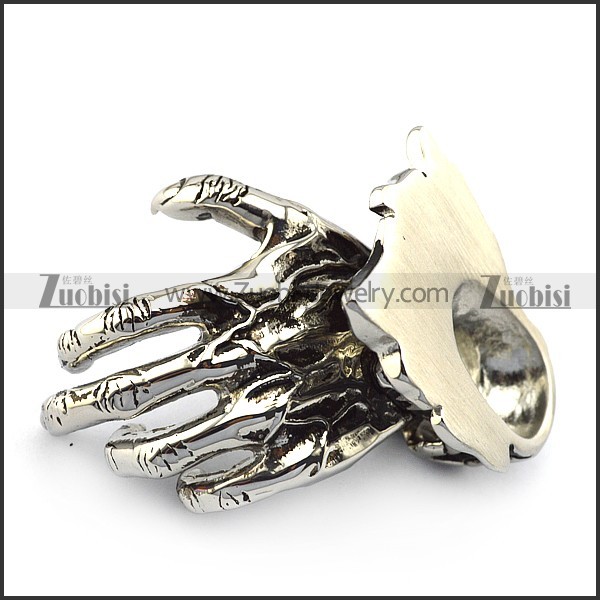 Stainless Steel Skull Finger Set for Ring a000380