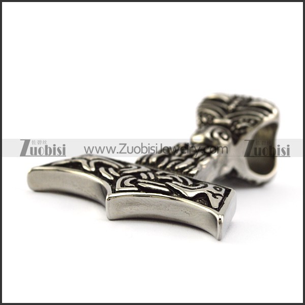 Stainless Steel Hammer Pendant p000593