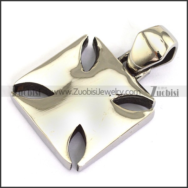 Solid Casting Cross Pendant p003315