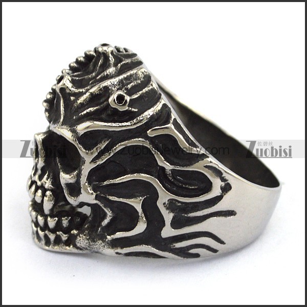 cheap ugly skull rings cost USD3.06 per piece only r001743