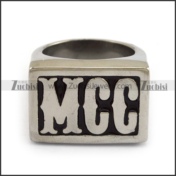 MCC Stainless Steel Biker Rings r003804