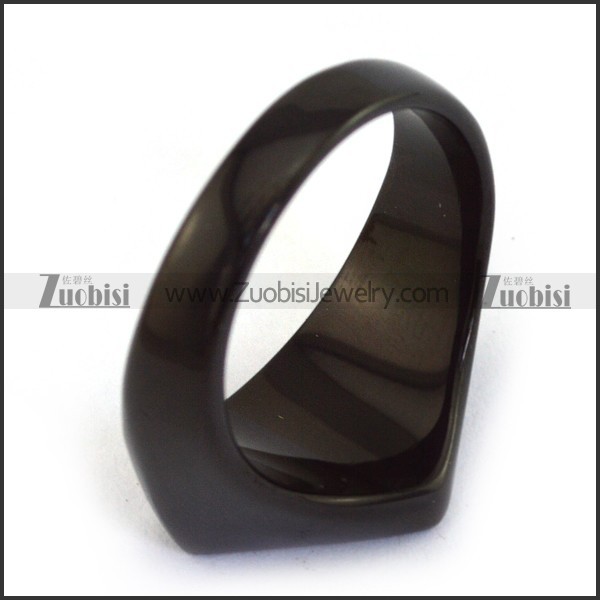 Black Plating Super Ring for Mens r003686