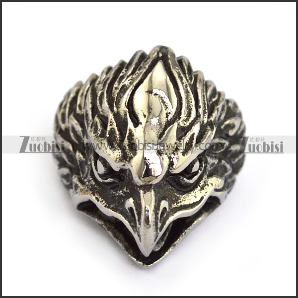 Stainless Steel The eagle Ring - JR350171