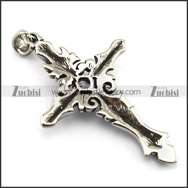 Stainless Steel Cross Pendant -p000817