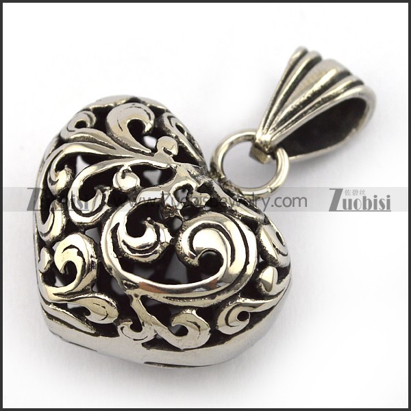 Hollow Heart Pendant p002505