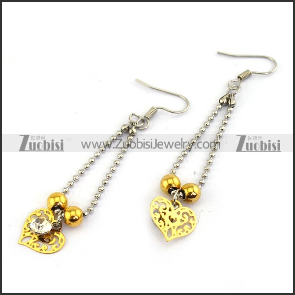 Hollow Heart Earring e001214