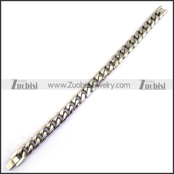 Great Quality 316L Steel men's stamping bracelet -b001520