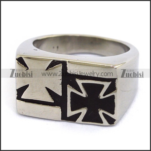 Double Iron Cross Ring r003674