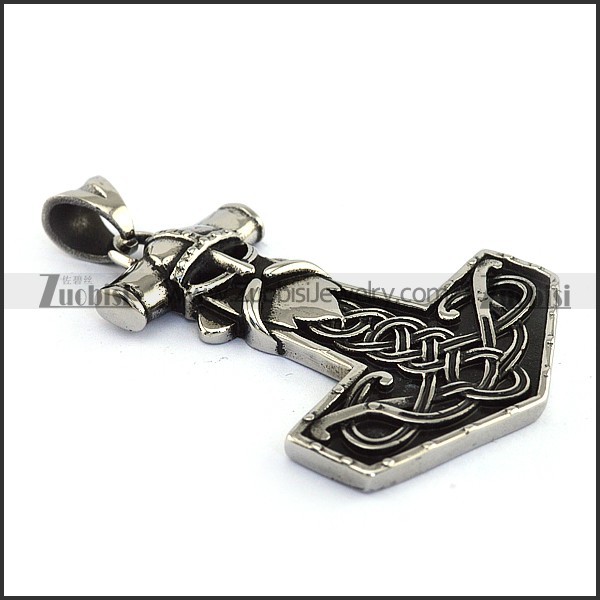 No Horns Viking Pendant p004231