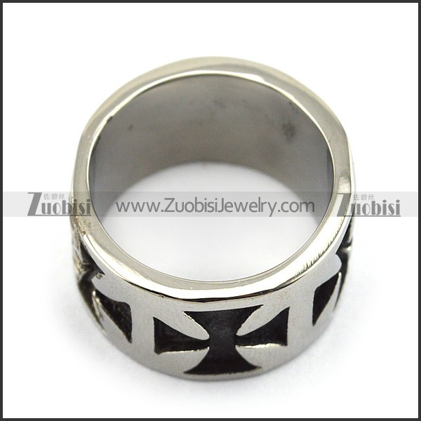 Malta Cross Ring in Wide Band -JR350244