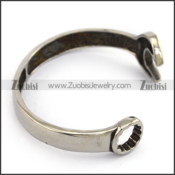 Stainless Steel Spanner Bangle b004688