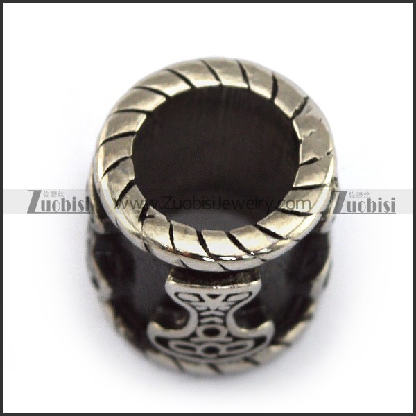 13MM Wide Stainless Steel Retro Stainless Steel Thor Beard Rings a000051