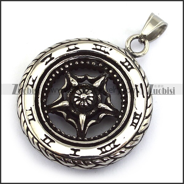 Motorcycle Tire Pendant for Riders p003296