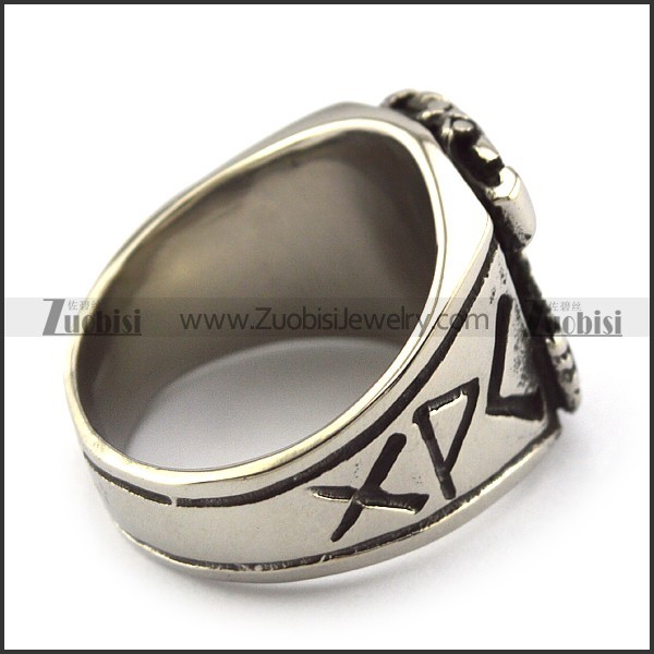 Hammer Stainless Steel Ring r003941