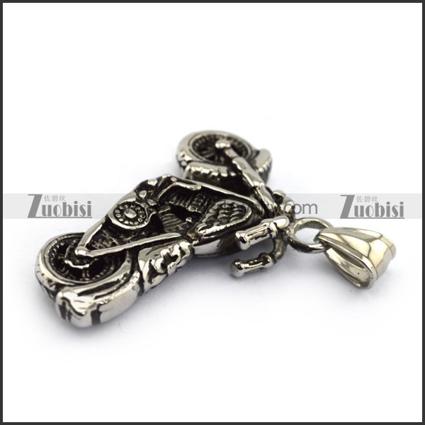 stainless steel motorcycle bike pendant p001470