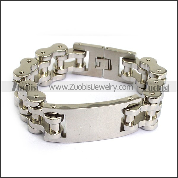 Heavy Bulky Big Motorcycle Chain Bracelet b005172