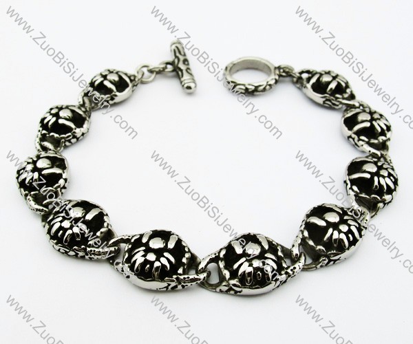 Stainless Steel Casting Spider Bracelet - JB200098