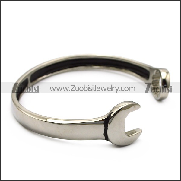 silver casting spanner bangle b007003