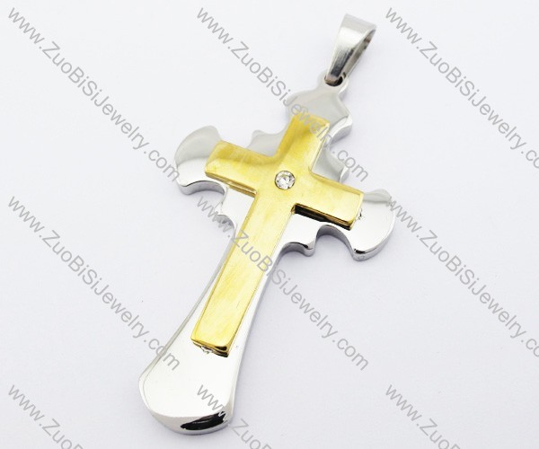 Stainless Steel Cross pendant - JP380015