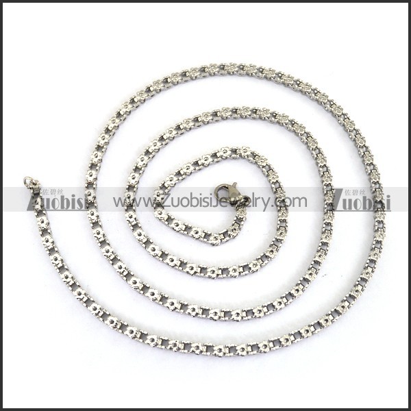 Stainless Steel Box Chain in 3MM Wide n001183