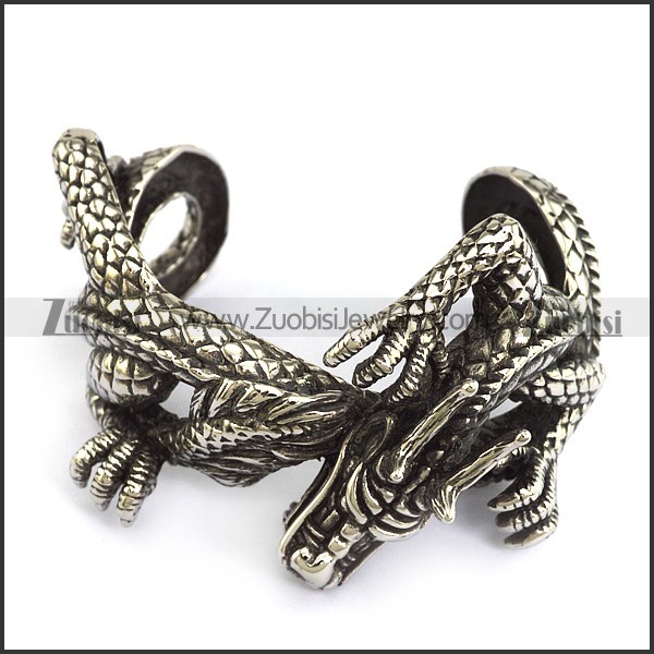 Casting Mens Dragon Bangle b005221