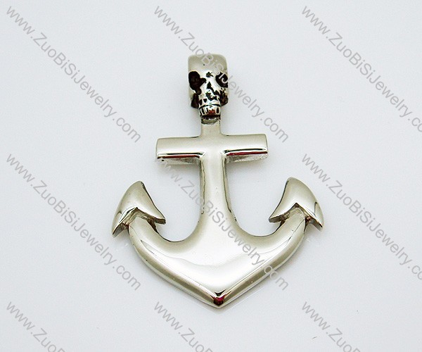 Stainless Steel Anchor Pendant -JP010013