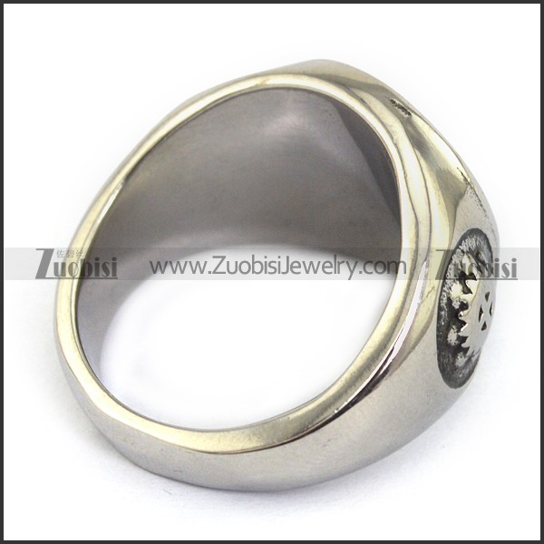 Eye Shaped Masonic Ring r003598