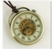 Antique Mechanical Pocket Watch with chain -pw000387