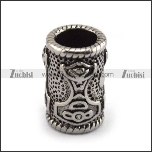 Hammer Stainless Steel Beard Bead a000241