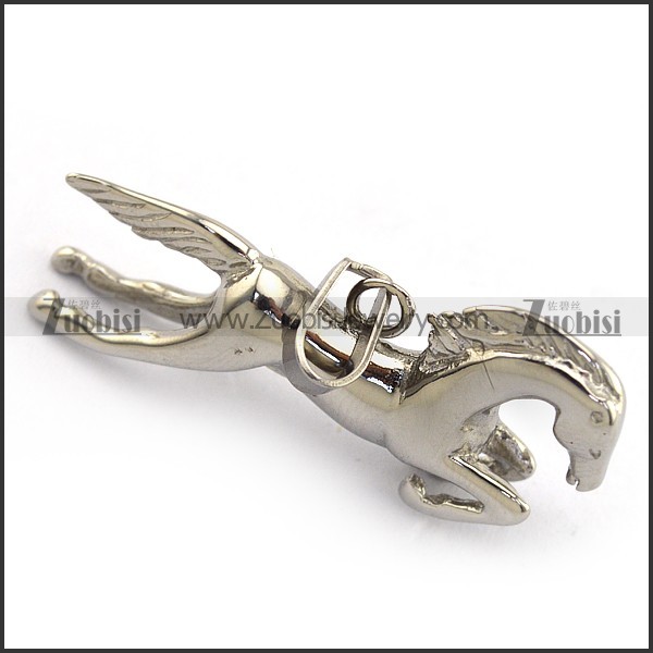 Stainless Steel Horse Pendant p003370
